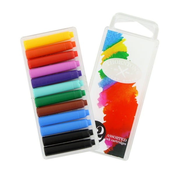 Premium Ink 5 Colors Blue Black Red Green Osmiroid Fountain Pen Cartridges Premium Ink 5 Colors Blue Black Red Green Osmiroid Fountain Pen Cartridges